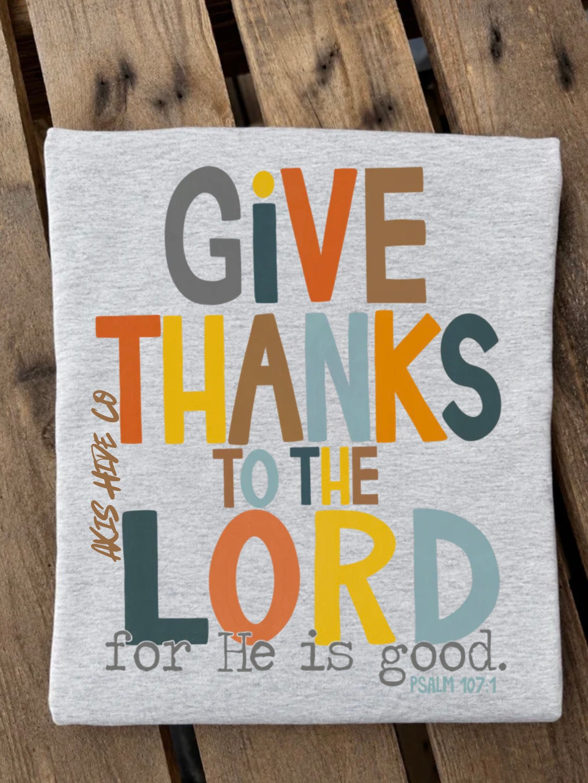 Thanks to the Lord