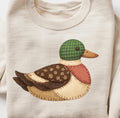 Faux quilted patchwork