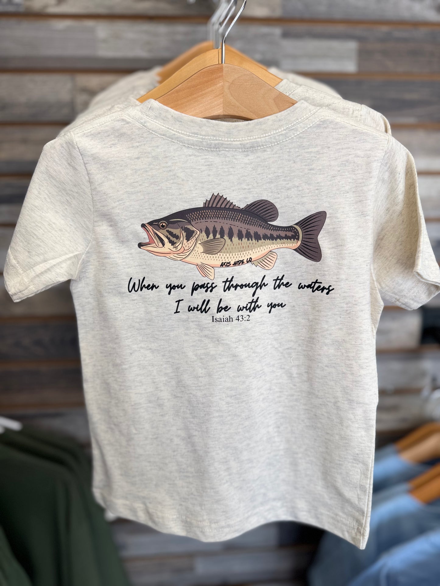 Largemouth Bass, Isaiah 43:2