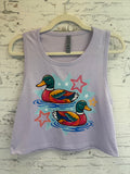 Preppy Ducks (CROP TANK)