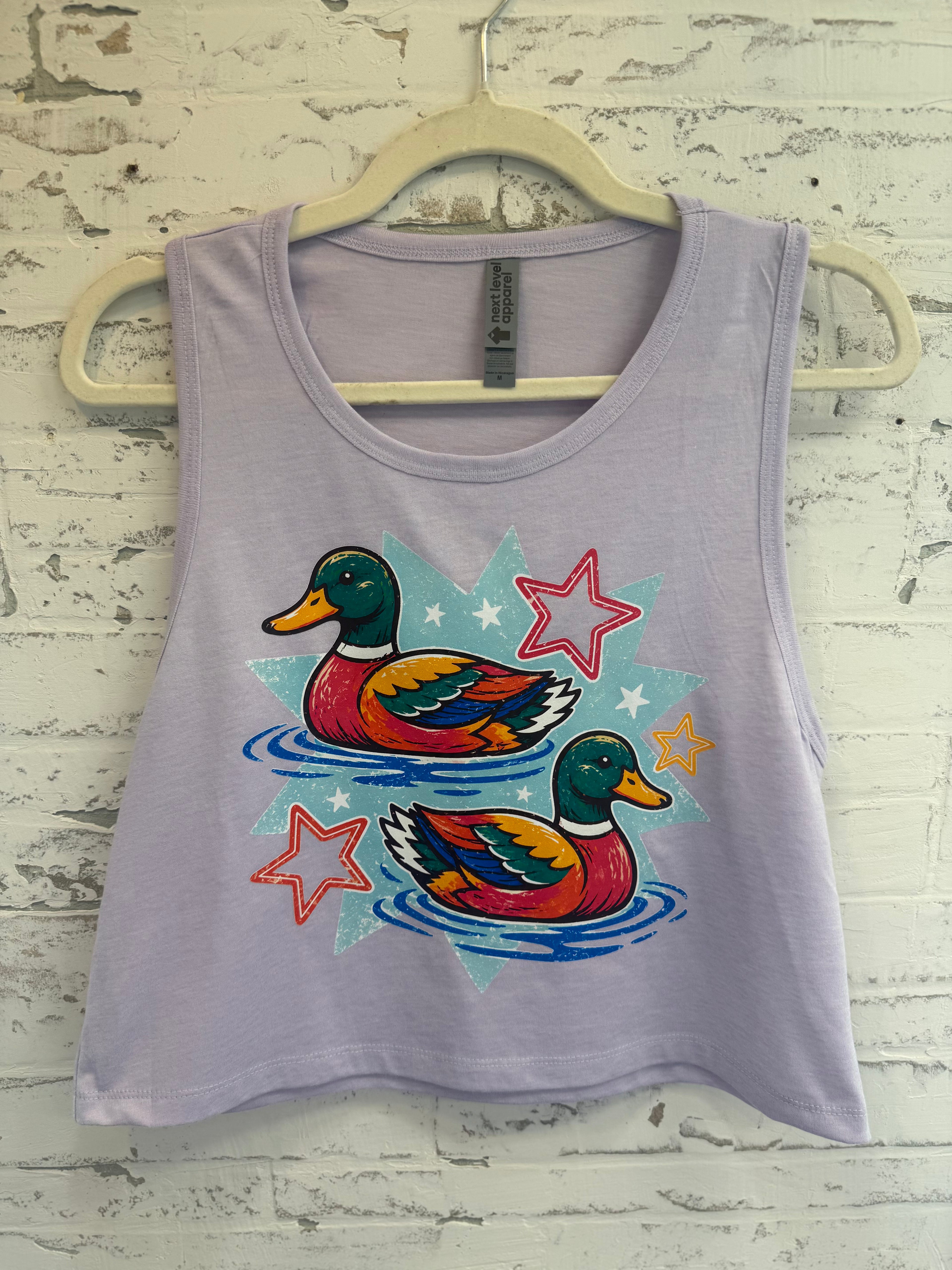 Preppy Ducks (CROP TANK)