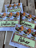 Turkey Name Plate