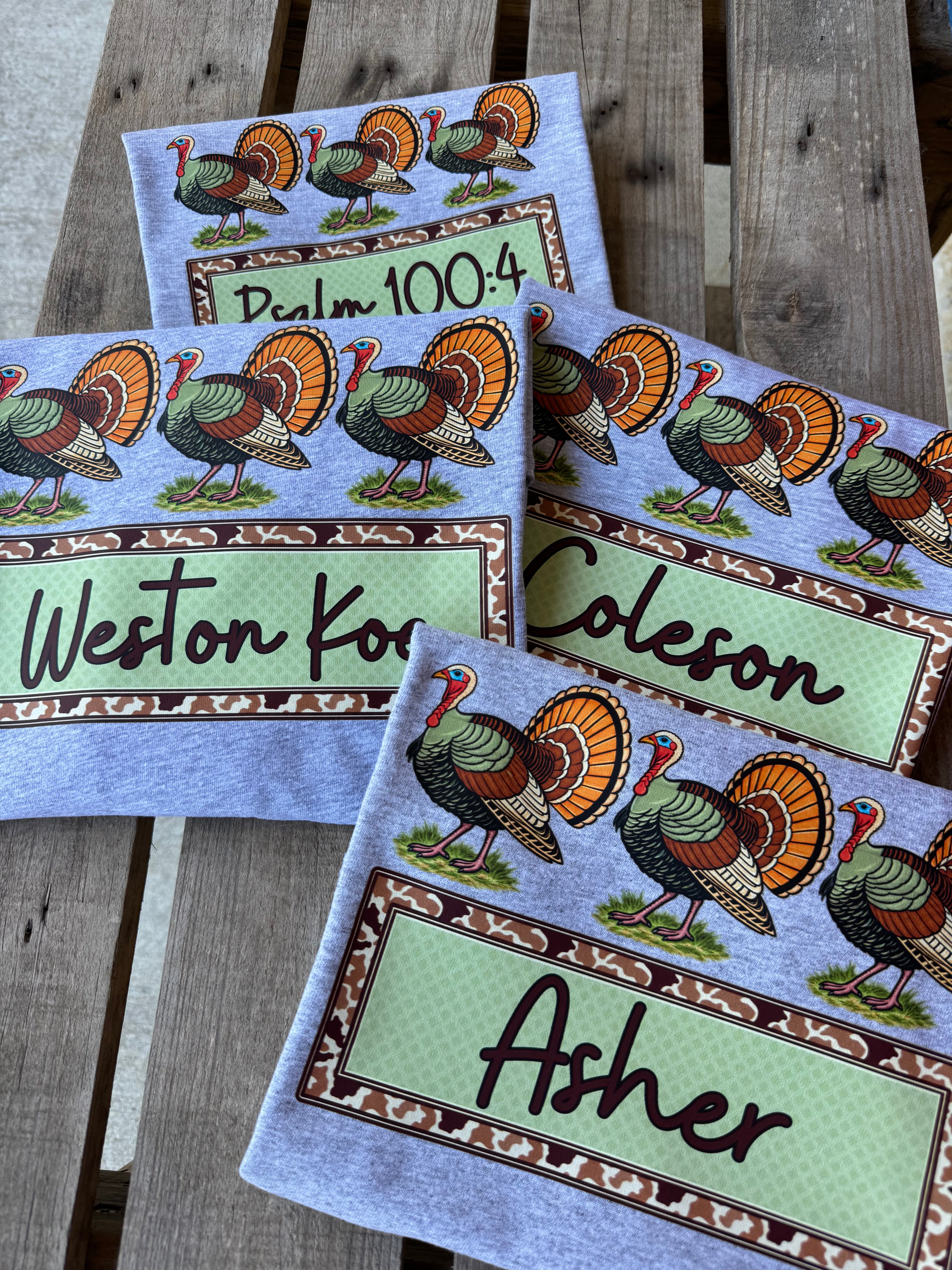 Turkey Name Plate